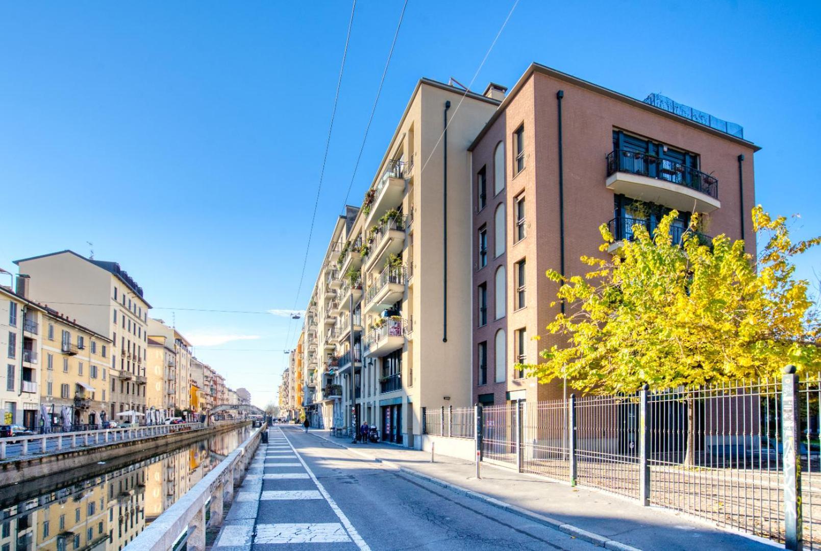 Italianflat - Canal Couture, Navigli Luxury Retreat Milano Eksteriør billede