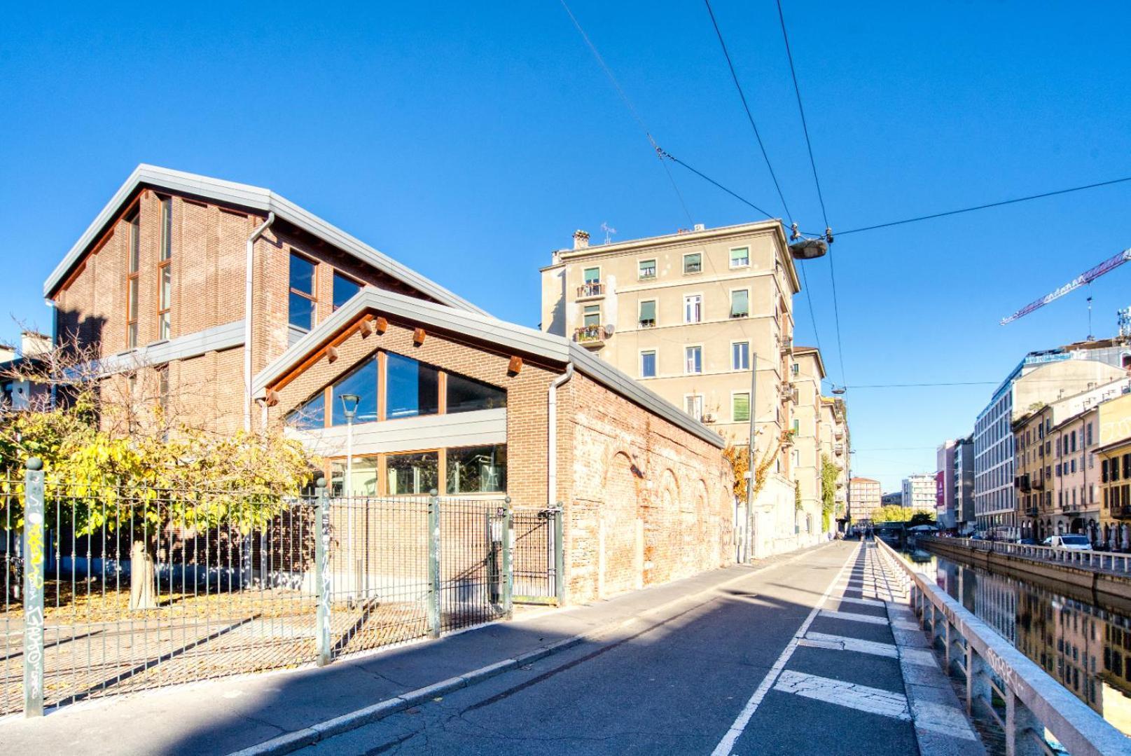 Italianflat - Canal Couture, Navigli Luxury Retreat Milano Eksteriør billede